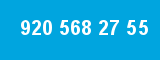 920 568 27 55 920 568 27 55